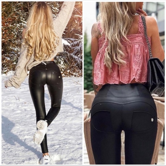 Best Yoga Store Leather Pants